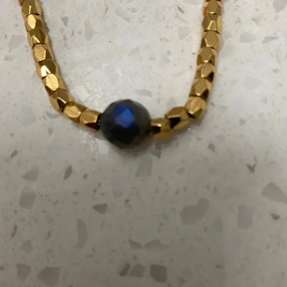 GORJANA GREY AND GOLD ROPE BRACELET - Picture 4 of 4